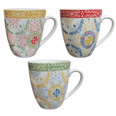 TAORMINA TAZZA MUG 330CC ASS. (12pz)